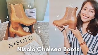 👢Unboxing Nisolo  Ana Chelsea Boots [upl. by Ahsetel]