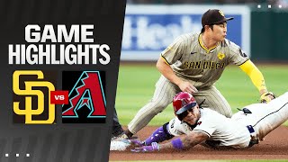 Padres vs Dbacks Game Highlights 5324  MLB Highlights [upl. by Rand233]