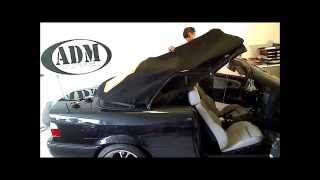 Original BMW E36 Cabrio Verdeck Montage [upl. by Weihs625]