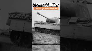 German Panther  Rare Battle Footage during World War 2 [upl. by Asilec]