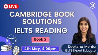 LeapScholar IELTS Reading 2021  Cambridge IELTS Books Solution  Book 2 [upl. by Snow]