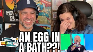 Would I Lie to You WILTY  Does Bob Mortimer Crack an Egg in a Bath REACTION [upl. by Waers889]