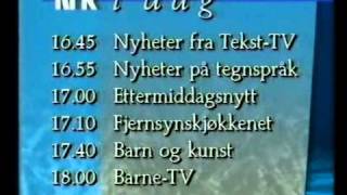 NRK startup 1991 [upl. by Drofhsa]