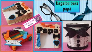 ♥♥Manualidadesregalos originales para papá♥Creaciones Mágicas♥♥ [upl. by Lever]