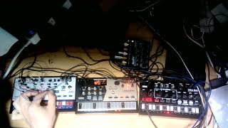 KORG volca drum  volca kick  volca modular 2 [upl. by Annauqaj]