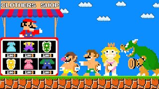 Mario Opened A Clothes Store In Super Mario Bros [upl. by Irrab]