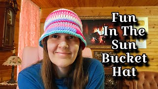 Easy Beginner Friendly Crochet Bucket Hat Tutorial [upl. by Peppie837]