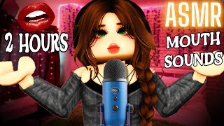 ASMR 2 HOURS OF NON STOP CRISP MOUTH SOUNDS 👄 [upl. by Ihp768]