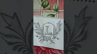 Letter drawingdrawingtutorial art drawingideas shortsvideoshorts [upl. by Franni297]