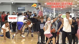 D FRIGA got DROPPED😱 MJM Hoops vs Friga Fam got HEATED Most Lit Run of 2022 5v5 Basketball [upl. by Quent]