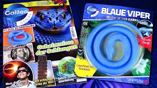 Galileo Genial 424 mit Blaue Viper Gummi Schlange  Glow in the Dark Test  Superhelden  Witze [upl. by Bradlee686]