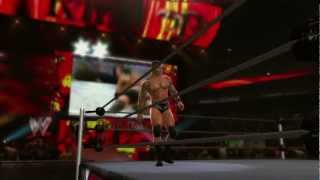 Randy Orton makes his entrance in WWE 13 Official [upl. by Ikciv]