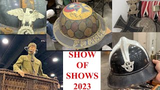 Show of Shows February 2023 Louisville  Uniforms Medals Daggers showofshows OVMS militaria ww2 [upl. by Noerb]