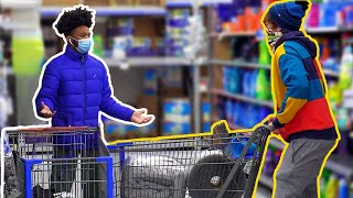 Crashing Carts Prank [upl. by Mayrim]