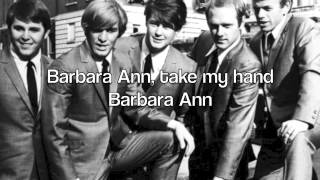 Barbara Ann  The Beach Boys Piano Instrumental Karaoke with lyrics [upl. by Notyep645]