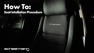 How To scheelmann seat installation procedure in an 80 series Land Cruiser [upl. by Accisej]