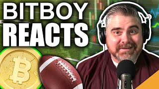 Worlds MOST VIEWED Crypto Super Bowl Commercials BitBoy Reactions [upl. by Nanny23]