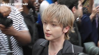 Yuta Tamamori 玉森裕太 KisMyFt2  Paris Fashion Week 20 june 2024 show Amiri [upl. by Sofia372]