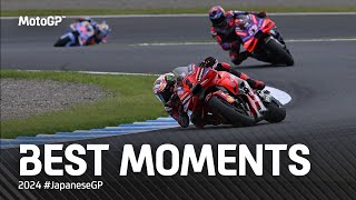 Best MotoGP™ Moments 🤩  2024 JapaneseGP [upl. by Jo-Ann]