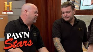 Pawn Stars Reid Knuckle Duster  History [upl. by Brabazon]