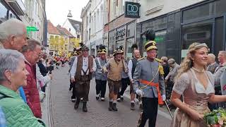 Oktoberfeest Sittard 2024 Gilde en Schutterij optocht [upl. by Rimola577]