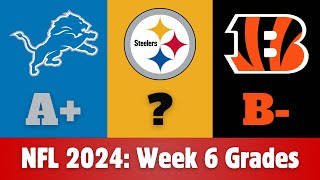 NFL 2024 Week 6 Grades [upl. by Mont]