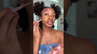 trying the new fenty tinted sunscreen   cosmetics makeup summer review [upl. by Trude]