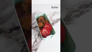 Pack my lunch box with me😋asmr asmrsounds köfte bento lunchbox ideas cooking satisfying [upl. by Rice]