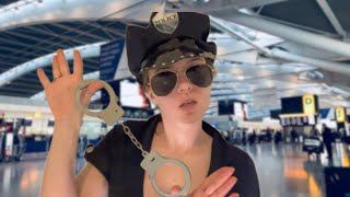 Rude TSA Pat Down amp Interrogation ASMR Roleplay [upl. by Nireil]