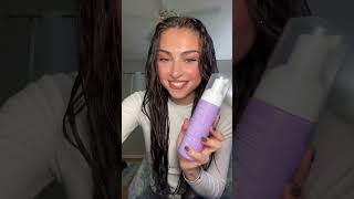 My new SPECIAL curlywavy hair routine By ashleylamarca [upl. by Rog]