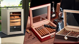 Top 8 Best Humidors for Sweet amp Flavorful Cigars in 2024  Detailed Reviews amp Buyers Guide [upl. by Hirst388]