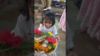 titwala ganpati mandir 🙏 cute babygirl shorts subscribe video ganpatibappa mandir viralvideo [upl. by Acinonrev626]