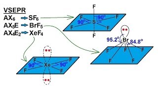 Chemistry  Molecular Structure 105 of 45 Basic ShapesOctahedral with Free Electron Pairs [upl. by Marga]