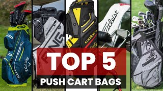 5 Best Golf Cart Bag 2024 Top Lightweight Golf Cart Bags  Maximum Storage [upl. by Halian]