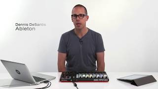 Akai Professional APC40 mkII  Demo Features and Operation in Ableton Live [upl. by Annelak]