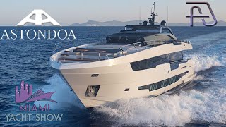 Astondoa 100 Century Yacht  MT DOOM at Miami Yacht Show  MYS 2020 [upl. by Yeh]