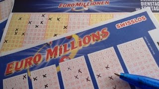 Euromillions Gewinnzahlen im Euro Lotto vom Dienstag 10112015 [upl. by Annim]