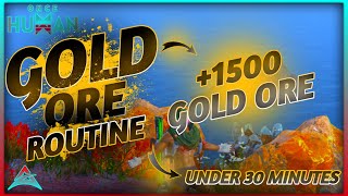 ONCE HUMAN  GOLD ORE ROUTINE OVER 15K GOLD ORE  UNDER 30 MINUTES  WAY OF WINTER LOCATION [upl. by Jaenicke]