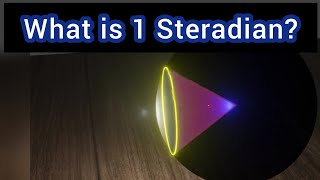 What is Steradian Class 9 class 10 physics chapter 1 Units and Measurements [upl. by Ellasal595]