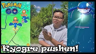 Meine LETZTER Versuch für ein Shiny Kyogre 2tes Kyogre auf Max pushen Pokemon Go [upl. by Ennairrac673]