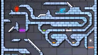 Miniclip Ice Temple FireBoy amp WaterGirl Level 16 Guide [upl. by Gloriane]