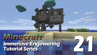 Immersive Engineering Tutorial 21  Excavator [upl. by Reilamag130]