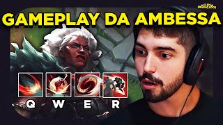 STREAMERS TESTAM AMBESSA E DYNQUEDO COM MEDO DO 4LAN  LEAGUE OF LEGENDS [upl. by Zak167]