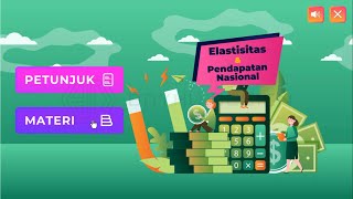 Multimedia Interaktif ELASTISITAS DAN PENDAPATAN NASIONAL [upl. by Burnley]