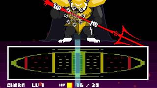 UNDERTALE Asgore Dreemurr Fight Colored Sprite Mod [upl. by Katlin]