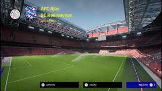 Jornada 15 AFC Ajax VS SC Heerenveen eFootball 25 PS5 [upl. by Ragland]