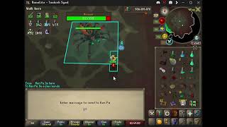 Araxxor trip example OSRS TorvaScytheBallista 13 kill trip  40kchr [upl. by Reeva]