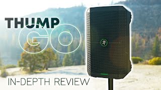 Mackie Thump Go  Review Sound Tests and Wedding Use [upl. by Orme297]