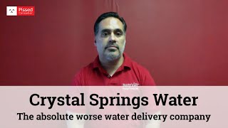 Crystal Springs Water Delivery Reviews  Pissed Consumer Interview [upl. by Jilli262]