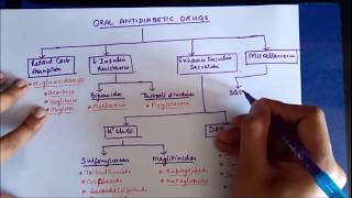 Drugs for Diabetes Part 2  Oral Antidiabetics classification and introduction to Insulin [upl. by Garges]